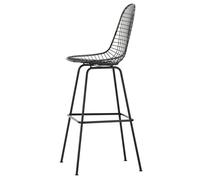 Tabouret de Bar Haut Vitra Eames Wire Noir