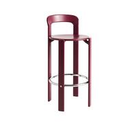Tabouret de Bar HAY Rey H75 Rouge Raisin