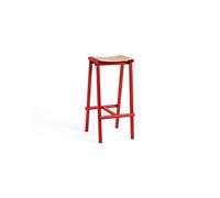 Tabouret de Bar HAY Stool 8 H75 Rouge Signal