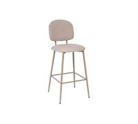 Tabouret de bar Kamili beige