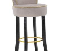 TABOURET DE BAR LUXY GRIS