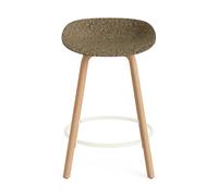 Normann Copenhagen Tabouret de bar Mat 65cm algues, crème LxHxP 49x75x49cm