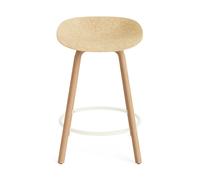 Normann Copenhagen Tabouret de bar Mat 65cm chanvre, crème LxHxP 49x75x49cm