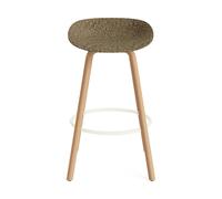 Normann Copenhagen Tabouret de bar Mat 75cm algues, crème LxHxP 50x85x49cm