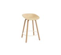 Normann Copenhagen Tabouret de bar Mat 65cm chanvre, crème LxHxP 49x75x49cm