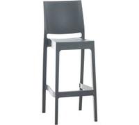 Tabouret de bar Maya , Gris foncé Gris foncé G