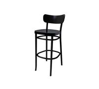Tabouret de Bar Mazo MZO H75 Noir Teinté