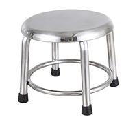 Tabouret de bar moderne en acier inoxydable pour comptoir de cuisine, design dos nu, hauteur réglable, élégant et durable, parfait pour un usage domestique ou commercial