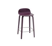 Muuto Tabouret de bar Visu 65 cm Dark plum