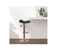 vidaXL Tabouret de Bar Siège Pivotant de Bistro Chaise de Comptoir Tabouret de Pub Siège de Comptoir Noir Acier Chromé et 335080