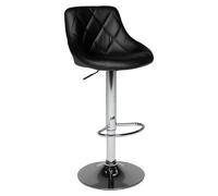 Tabouret de bar noir jasper