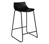 Atmosphera Tabouret de bar Otac – métal – noir