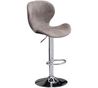 Tabouret de bar pivotant à hauteur réglable, meubles de salon tabourets de bar avec dossier, chaise de cuisine, petit déjeuner, chaise de salle à manger, tabourets hauts modernes pour comptoir de pub