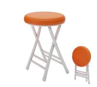 Tabouret de bar pliable, tabouret de bar pliable et rembourré sans dossier de 50 cm, tabouret de cuisine portable et pliable for le petit-déjeuner, l'intérieur, le jardin, le balcon, le bureau et l'ex
