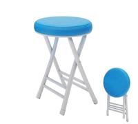 Tabouret de bar pliable, tabouret de bar pliable et rembourré sans dossier de 50 cm, tabouret de cuisine portable et pliable for le petit-déjeuner, l'intérieur, le jardin, le balcon, le bureau et l'ex