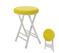 Tabouret de bar pliable, tabouret de bar pliable et rembourré sans dossier de 50 cm, tabouret de cuisine portable et pliable for le petit-déjeuner, l'intérieur, le jardin, le balcon, le bureau et l'ex