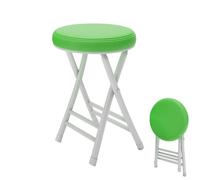 Tabouret de bar pliable, tabouret de bar pliable et rembourré sans dossier de 50 cm, tabouret de cuisine portable et pliable for le petit-déjeuner, l'intérieur, le jardin, le balcon, le bureau et l'ex