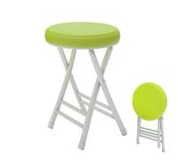 Tabouret de bar pliable, tabouret de bar pliable et rembourré sans dossier de 50 cm, tabouret de cuisine portable et pliable for le petit-déjeuner, l'intérieur, le jardin, le balcon, le bureau et l'ex