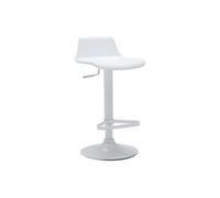 Tabouret de bar - Polypropylène - Coloris blanc - CALAS Blanc