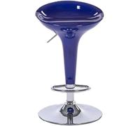 Tabouret de bar réglable en hauteur sans dossier, chaise de table rotative à 360°, pour bar, bistrot, restaurant, chaise haute de 60 à 80 cm, chaise haute pour profiter de la vie
