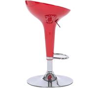 Tabouret de bar réglable en hauteur sans dossier, chaise de table rotative à 360°, pour bar, bistrot, restaurant, chaise haute de 60 à 80 cm, chaise haute pour profiter de la vie