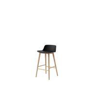 &Tradition Tabouret de bar Rely HW118 Black-chêne laqué. 65 cm