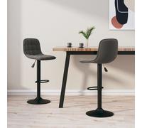 Tabouret de Bar Siège Chaise Comptoir Pub Bistro Meuble Intérieur Velours vidaXL