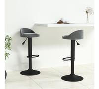 Tabouret de Bar Siège Chaise Comptoir Pub Bistro Meuble Intérieur Velours vidaXL