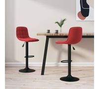 Tabouret de Bar Siège Chaise Comptoir Pub Bistro Meuble Intérieur Velours vidaXL