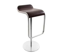 Tabouret de bar siège en cuir H88cm LEM S81 LxWxH 42x37x88cm