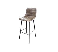 Tabouret de bar simili taupe Brooklyn - Kaki Vert