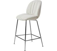 Tabouret de Bar Souple Beetle H67 Chrome Noir/ Reales 001