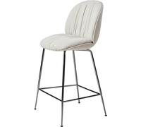 Tabouret de Bar Souple Gubi Beetle H67 Chrome Noir/ Reales 001