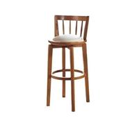 Tabouret de Bar Tabouret de Bar Moderne for la Maison, Chaise de Bar scandinave légère et de Luxe en Bois Massif, tabourets de Bar pivotants, tabourets Hauts Maison Cuisine Bistro(Natural)
