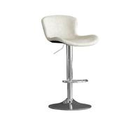 Tabouret De Bar Tabouret de Bar Simple et Tendance, Tabouret Haut Moderne for la Maison, léger, Luxueux, Dossier relevable, Chaise de Bar pivotante en Fer de 60 à 80 cm Tabouret Haut(C)