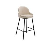 Tabouret de Bar Tabourets de Bar Tabourets Hauts de Restaurant Tabourets de Bar for la Maison Tabourets de Bar Tabourets Hauts de Luxe légers Chaises de comptoir for îlot Maison Cuisine Bistro(Blanc)
