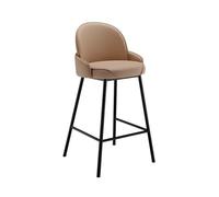 Tabouret de Bar Tabourets de Bar Tabourets Hauts de Restaurant Tabourets de Bar for la Maison Tabourets de Bar Tabourets Hauts de Luxe légers Chaises de comptoir for îlot Maison Cuisine Bistro(Bruin)