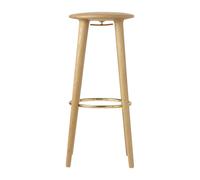 Tabouret de bar The Socialite h 77,5cm HxØ 77.5x47cm