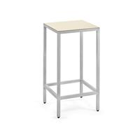 Tabouret de Bar Valerie Object Alu M Ivoire
