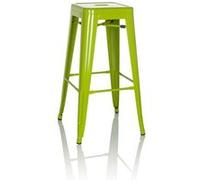 Tabouret de bar VANTAGGIO HIGH métallique vert hjh OFFICE Vert G