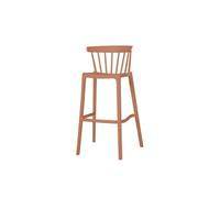 Tabouret de Bar Windson en Polypropylène - Lot de 4 - Veba