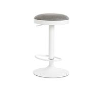 Tabouret de Barre pivotant réglable de 1 | Siège en Cuir Rond Confortable | Base métallique Durable et Repose-Pieds | Look de Luxe Solide - Chaise élégante Moderne Innovate