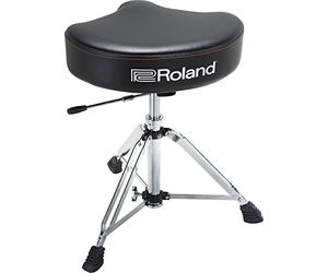 Tabouret de batterie RDT-SV Roland, assise en forme de selle en vinyle robuste