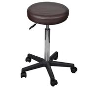 Tabouret de Bureau Chaise Siège Pivotante Travail Roulettes Maison vidaXL