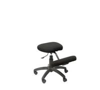 Tabouret de bureau ergonomique - PIQUERAS Y CRESPO - Modèle 37G - Noir - Tissu