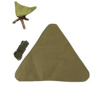 Tabouret de Camping en Tissu, Chaise de Camping Portable et imperméable, siège trépied Portable en Toile pour Camping en Plein air et randonnée
