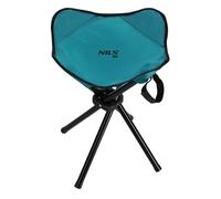 Tabouret de camping - NILS CAMP - NC3010 - Vert - Pliable - 32x44x32 cm - Charge max 100 kg - Pieds antidérapants
