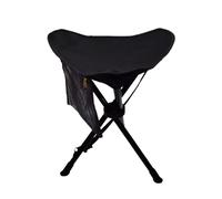 Tabouret de camping pliable - Poids maximum 100 kg - Chaise de pique-nique trépied portable - Pour adultes, camping, randonnée, pêche, barbecue, pique-nique, concert, festival