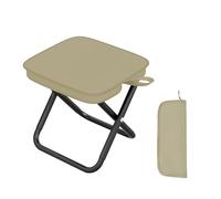 Tabouret de Camping Portable - Chaise de pêche Portable | Petits tabourets pliants | Tabouret Pliant Stable pour à l'extérieur, Marcher, chasser, Faire de la randonnée, pêcher et Voyager. Tabou