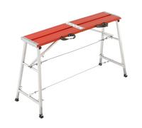 Tabouret De Cheval Pliable, Plate-Forme De Travail Élévatrice Réglable, Échafaudage en Alliage D'aluminium, for La Décoration De La Maison, Objets De Levage, Peinture Murale(160x27cm)